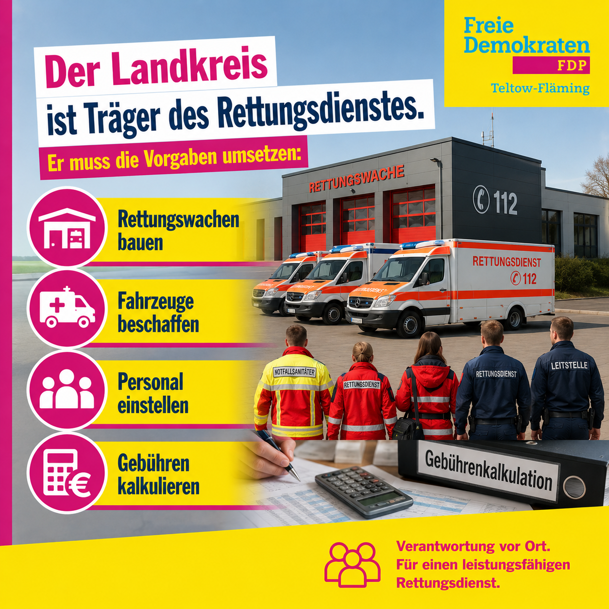 Träger des Rettungsdienstes